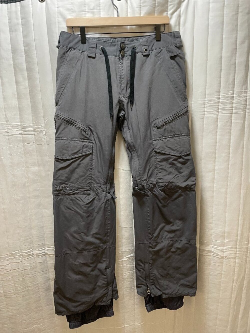 Burton TWC Smuggler Snowboard Pants Grey - Medium